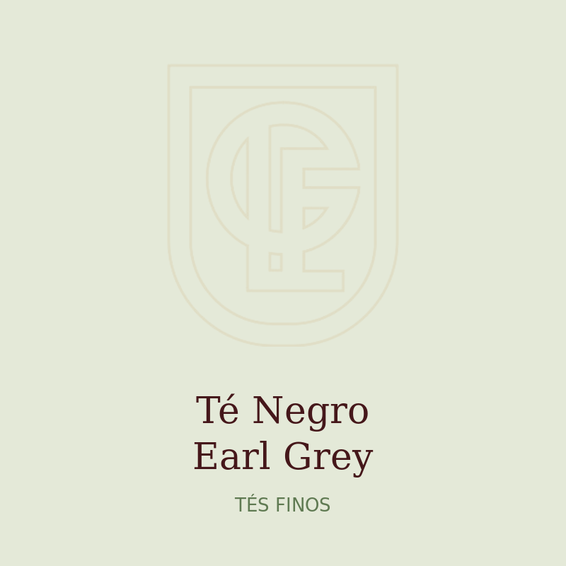 Té Negro Earl Grey