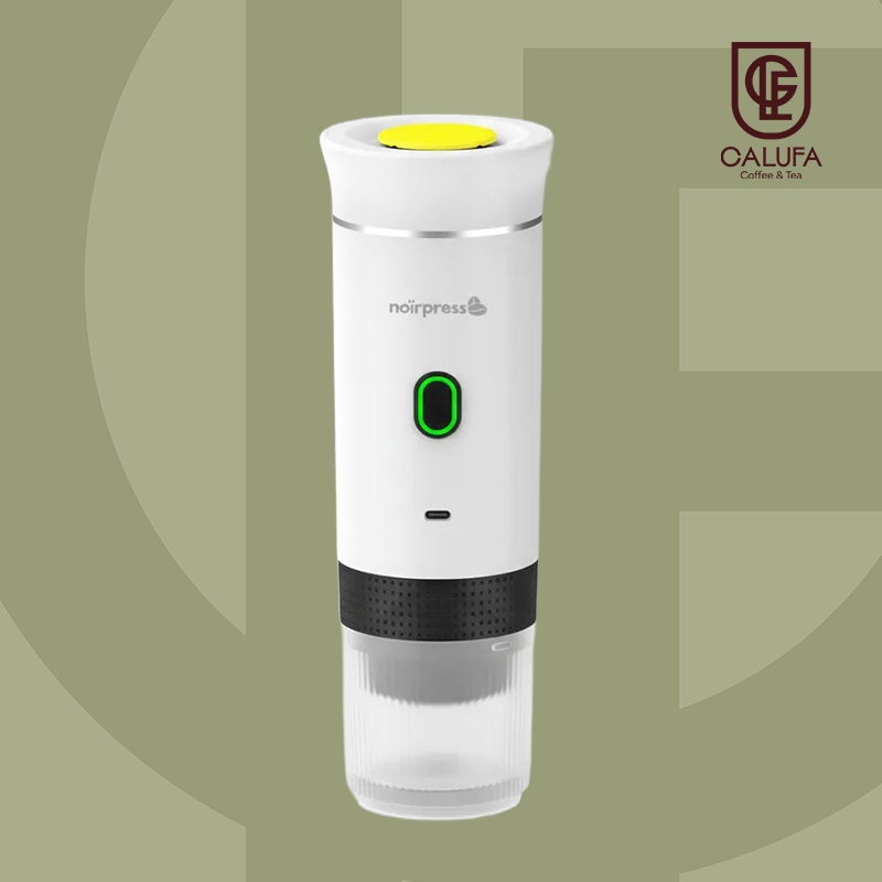 Cafetera Noirpress Portatil Blanca
