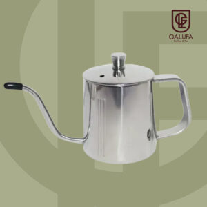 Pava Barista Crystal Rock cuello cisne acero inoxidable